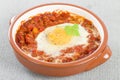 Huevos a la Flamenca (Flamenco Eggs) Royalty Free Stock Photo