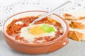 Huevos a la Flamenca (Flamenco Eggs) Royalty Free Stock Photo