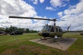Huey Helicopter at the Vermont National Guard Museum in Colchester Vermont