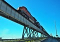 Huey P Long Bridge in Baton Rouge, Louisiana