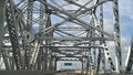 Huey P. Long Bridge in New Orleans, Louisiana Royalty Free Stock Photo