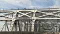 Huey P. Long Bridge in New Orleans, Louisiana Royalty Free Stock Photo