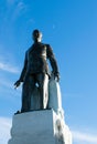 Huey P. Long statue in Baton Rouge