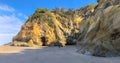 Hug Point beach Oregon USA cave entrances