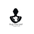 Hug your pet logo design