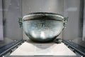 Huge ancient bronze pot, adobe rgb