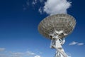 Huge antenna dish at Very Large Array