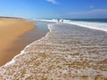 The Huge Atlantic Beaches of South west France Cap-Ferret Peninsula, South West France Royalty Free Stock Photo