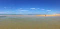 The Huge Atlantic Beaches of South west France Cap-Ferret Peninsula, South West France Royalty Free Stock Photo