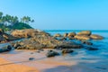 Huge beautiful beaches in the lagoon