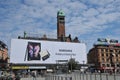 Huge billboard with Samsung Galaxy Z Fald3 Flip3
