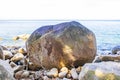 Huge boulder rock Lamru Nationalpark Khao Lak Phang-nga Thailand Royalty Free Stock Photo