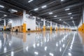 A huge, brand new storehouse with ample space, yet to fill