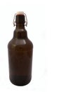 Huge brown beer bottle