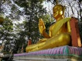 Huge Buddha image at Watkhaoruk Phichit province,Thailand.