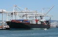 Huge Cargo Ship Royalty Free Stock Photo