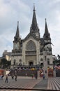 Huge Cathedral of Manizales, Colombia Royalty Free Stock Photo