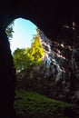 Huge cave in Apuseni mountains, Romania, landscape