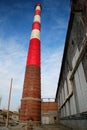 Huge chimney-stalk Royalty Free Stock Photo
