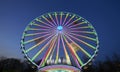 Ferris wheel at night