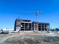 Huge Crane on Construction Site.