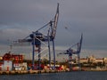 Huge cranes on Haydar PaÃÅ¸a Port