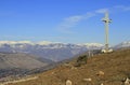 Huge cross on Hum Mountain in Mostar