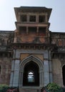 Huge Entrance Gate of a Royal Palace in India.