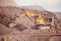 Huge Excavator. Mining