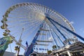 Huge ferris wheel at Oktoberfest, Stuttgart Royalty Free Stock Photo