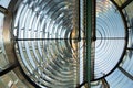 Huge Fresnel lens in a lighthouse Royalty Free Stock Photo