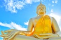 Huge golden Buddha