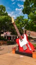 Huge guitars at Grand Ole Opry - NASHVILLE, USA - JUNE 15, 2019