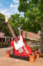 Huge guitars at Grand Ole Opry - NASHVILLE, USA - JUNE 15, 2019