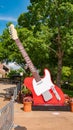 Huge guitars at Grand Ole Opry - NASHVILLE, USA - JUNE 15, 2019