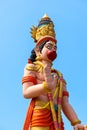 Hindu god Large Hanuman statue in Andhra Pradesh state India Royalty Free Stock Photo