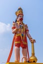 Huge Hindu god statue of Lord Hanuman in Andhra Pradesh state India