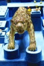 Huge jaguar jewelry Dubai Gold Souk UAE