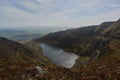 huge lake in the stunning Irish Alpine coordillera.Comeragh Mountains, Waterford, Ireland