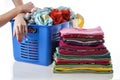 Huge laundry Royalty Free Stock Photo