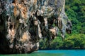 Huge limestone cliff in the Phang Nga bay, Thailand