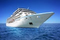 Huge luxury cruise ship Royalty Free Stock Photo