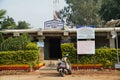 A Police Station at the ancient ruined market place of Vijayanagara empire , Hampi, Karnataka,India.