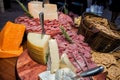 Huge Meat and Cheese Foods Buffet