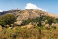 Huge monolith rock next to Mbabane, Eswatini