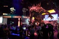 Huge monster at evolve booth at E3 2014