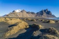 Huge mountain by the sea in Iceland