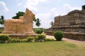 Huge Nandi bull at the entrance, Brihadisvara Temple, Gangaikondacholapuram, Tamil Nadu