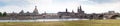 Huge panorama of Dresden, Germany Royalty Free Stock Photo