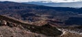 Huge panoramic view of Teide research center